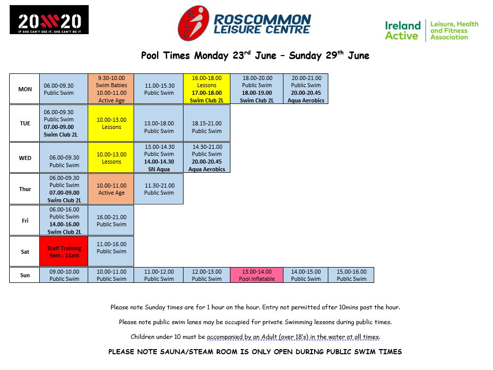 pool roscommon